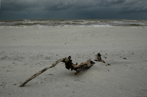 Photograph of Sanibel Island Stormy Beach