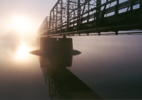 Photograph of Fog on the River in New Hope, PA