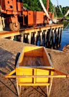 Photograph of Wheelbarrow in Rockport Maine