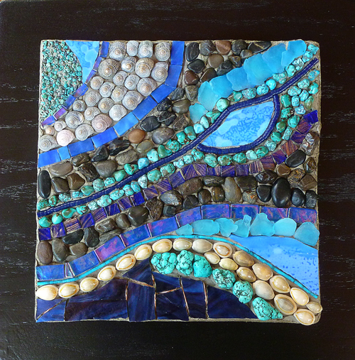 Blue Elements Mosaic
