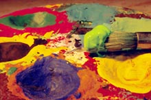 Photograph of Paint